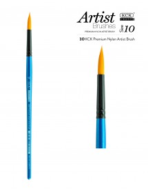 KCK PREMIUM NYLON ROUND BRUSH - BR 568R #10